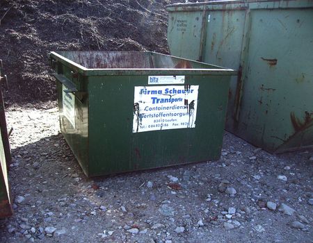 Absetzcontainer für Kleinmengen (3 m³)