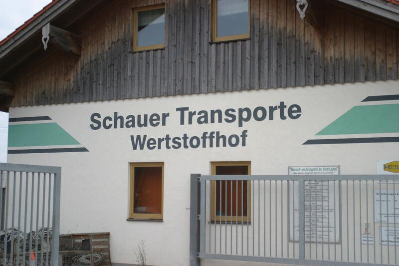 Wertstoff- und Grüngutabgabe in Laufen/Moosham